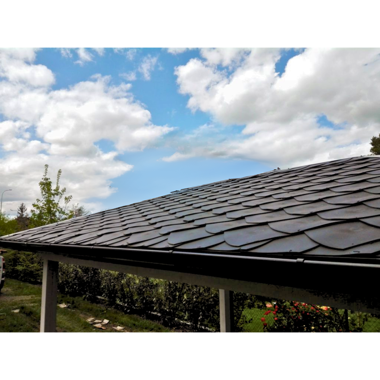 EKOTERNIT EB4 Šupina - Black/černá