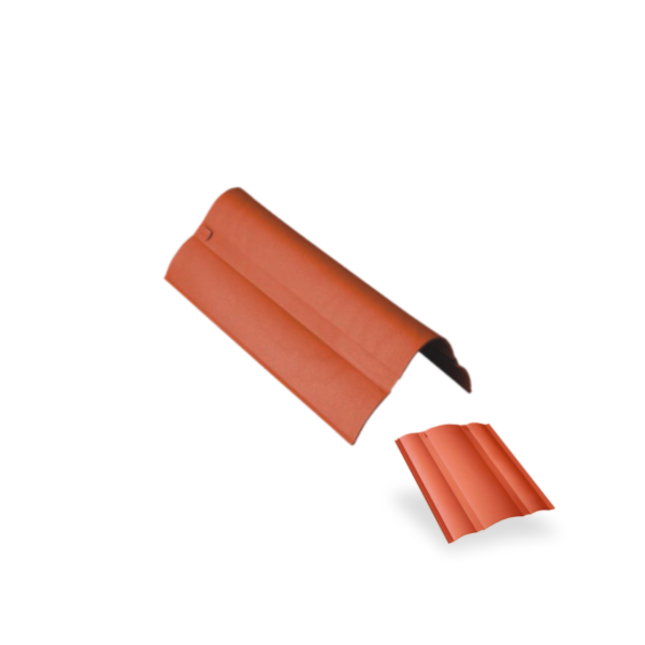 Střešní hřebenáč Wimber Classic - cihlově červená