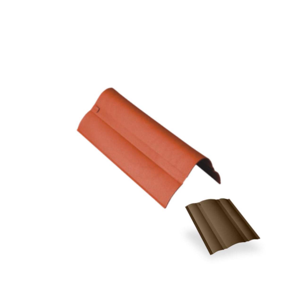 Střešní hřebenáč Wimber Classic - hnědá