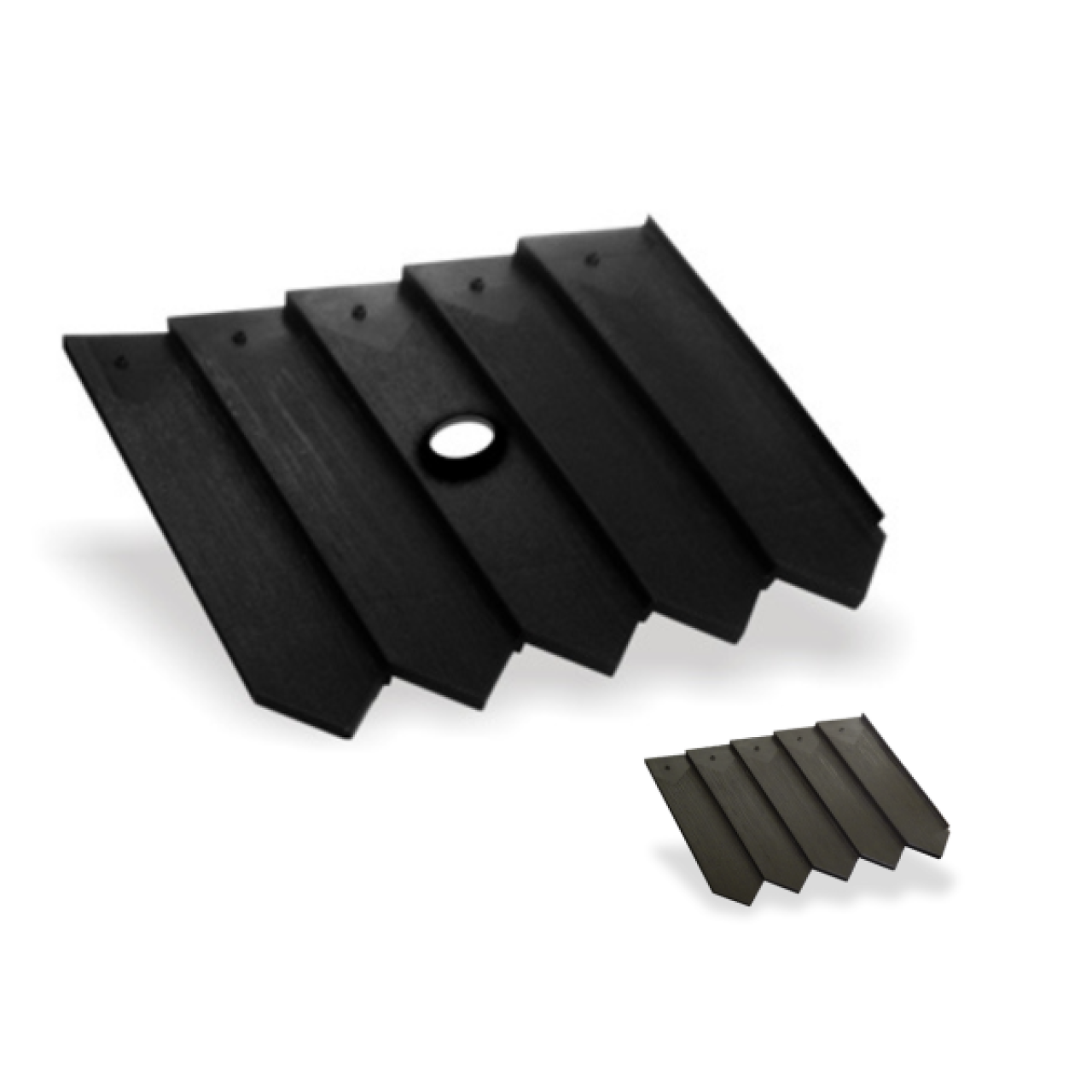 Šindel s otvorem Gerlach Wimber - černá